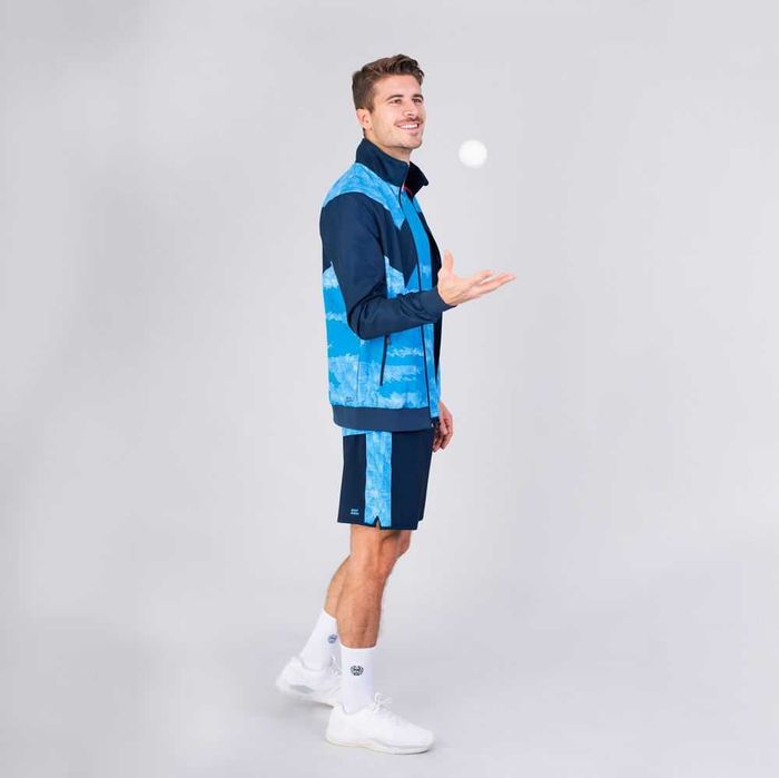 BLUZA TRENING tenis barbat BIDI BADU Zulu Tech Jacket petrol dark blue