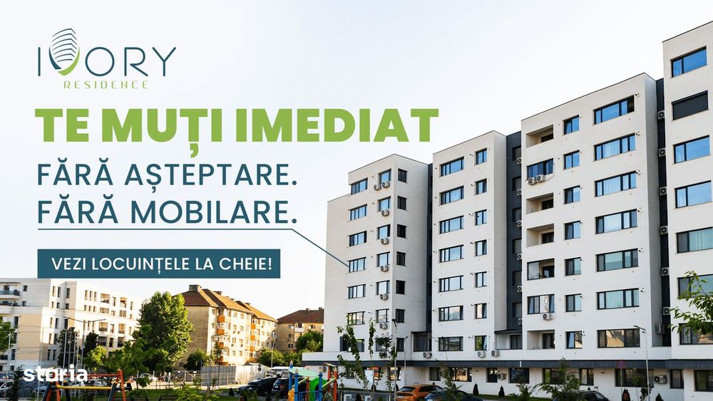 Ivory Residence - Apartament 1 cameră complet mobilat - Comision 0%