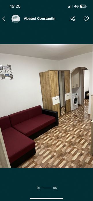 Ofer spre închiriere apartament 2 camere zona Donici-Parcul Tineretulu