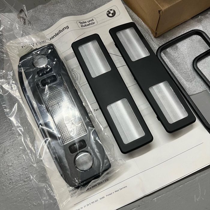 Новые ориг черные плафоны бмв е34 е32 bmw e34 e32