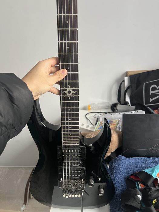 Электро гитара Clevan CX-52/FR-BK Black