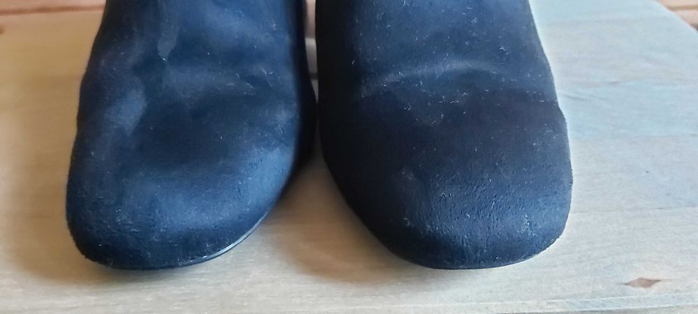 Botine negre Stradivarius