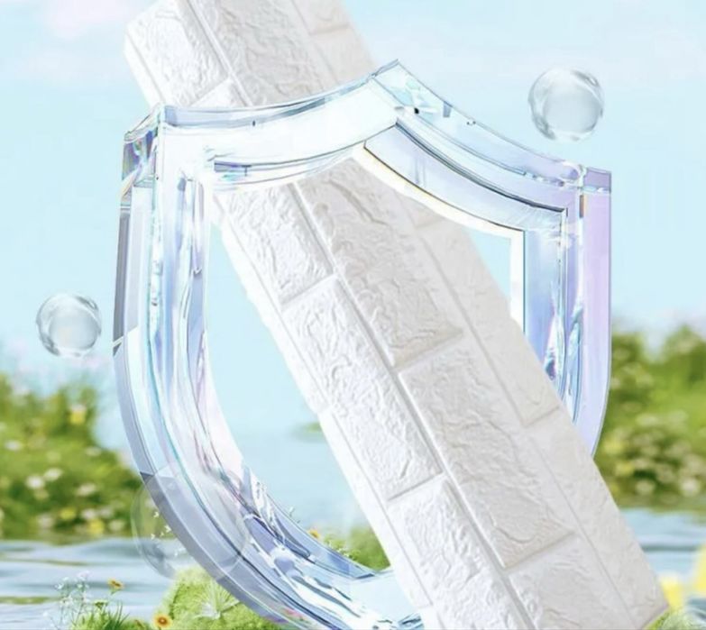 Самоклеющиеся 3D обой  кирпичики