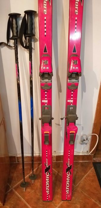 Skiuri Atomic si Blizzard, complete, marime 1,77 m si 1,60 m Braila ...