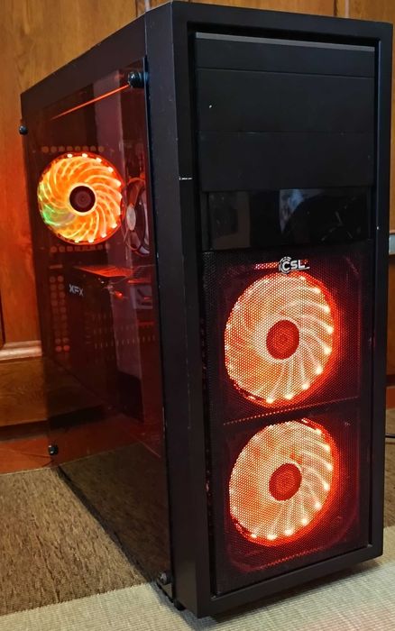 Calculator Unitate PC Gaming Ryzen 5 3400g Ram 16 Gb Video 4/ 8G