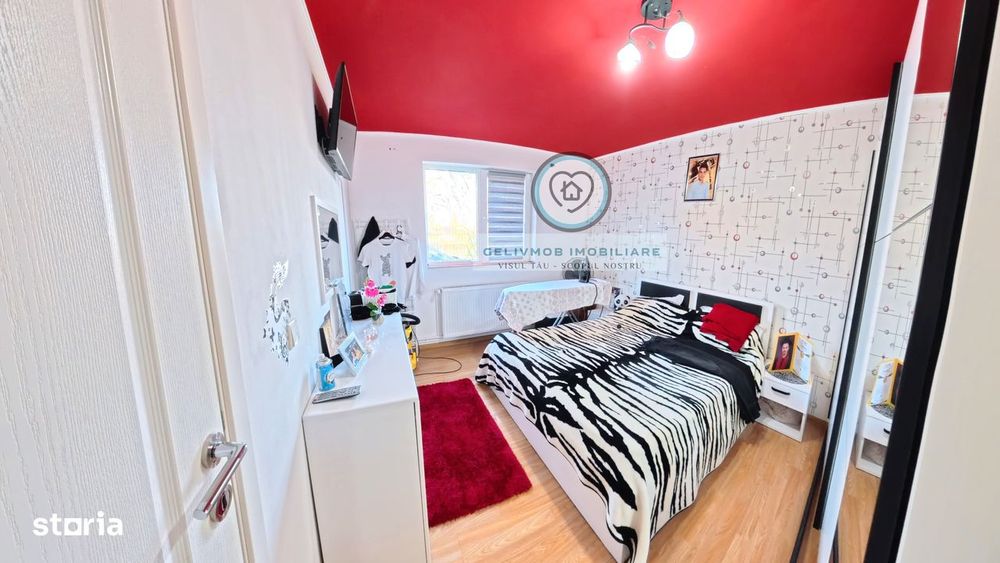 Casă P+M com. Drăgănești,mobilată, utilată + BONUS teren intrav 863 mp