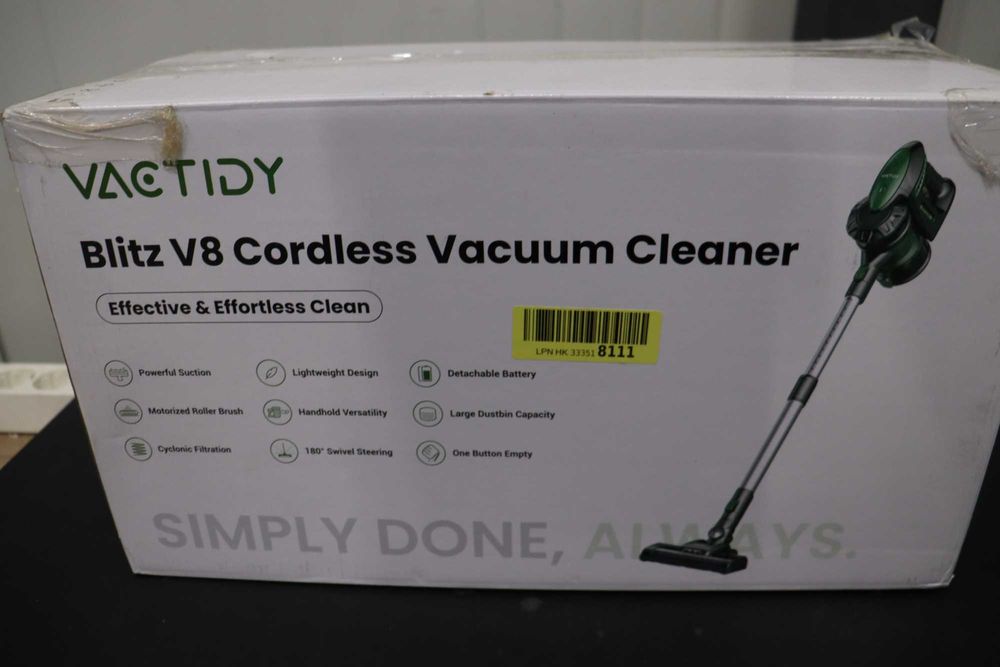 Безжична прахосмукачка Vactidy Blitz V8, 25KPa, LED, до 35 мин, Animal