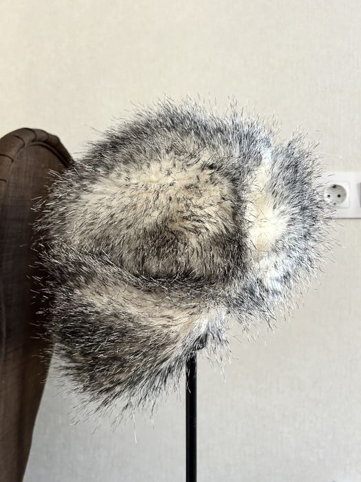 Стильная шапка-ушанка