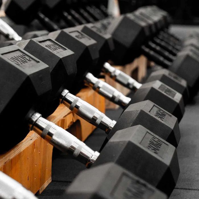 Топ цена Дъмбели професионални шестоъгълни хекс сет чисто нови