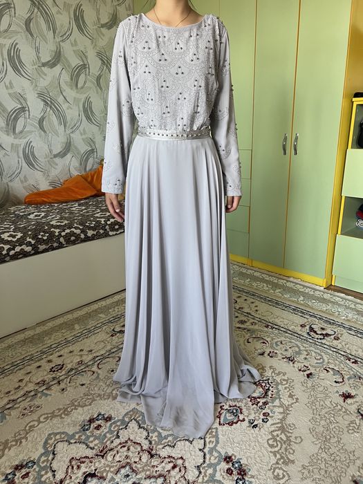 вечернее платье длинное закрытое