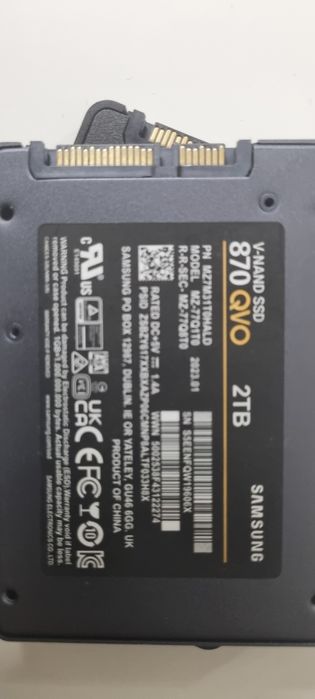 Ssd Samsung defecte