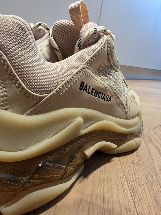 Balenciaga Triple S Clear Sole marime 39