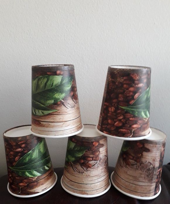 7oz Картонени чаши за вендинг автомати Vending