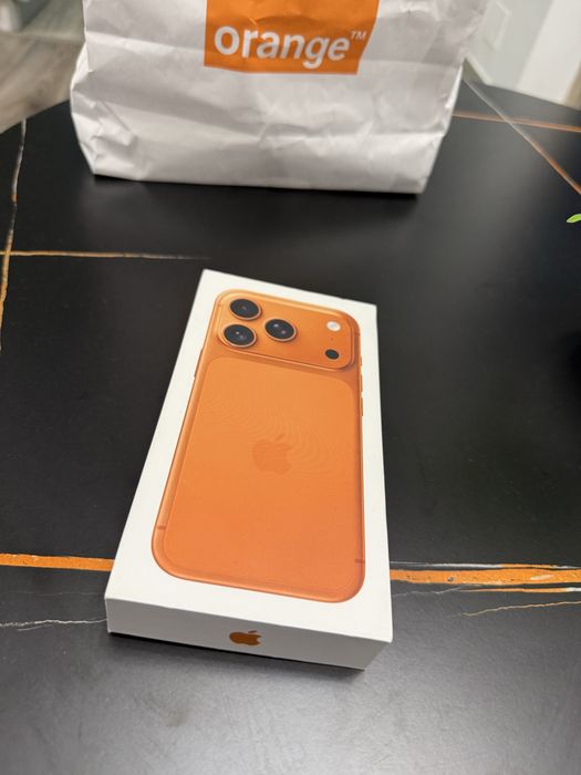 iPhone 17 Pro 5g 255 Cosmic Orange,NOU,factura si garantie orange !