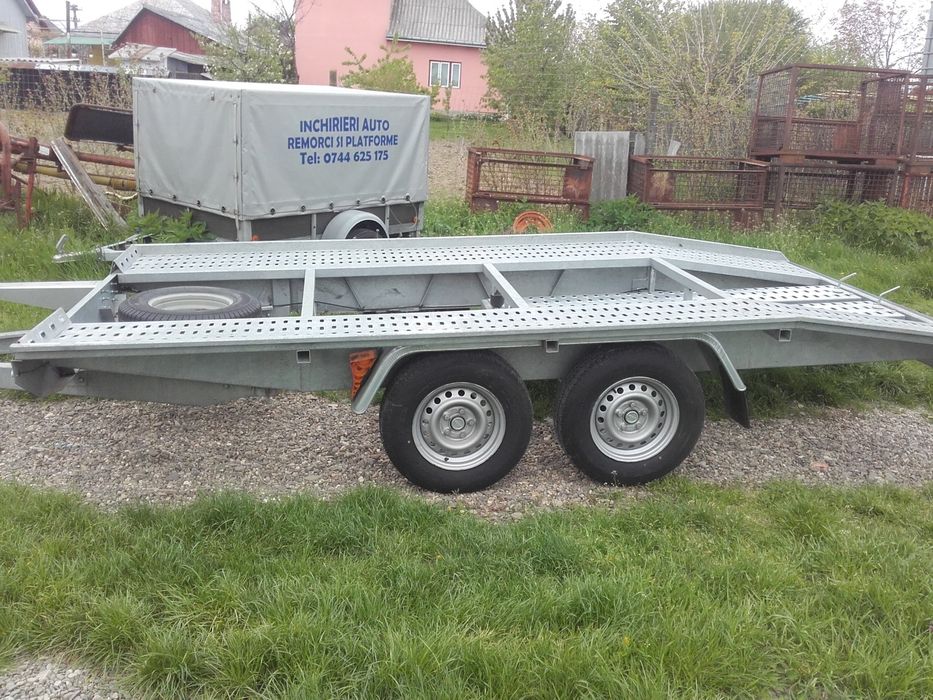 Inchiriez platformă-remorca auto