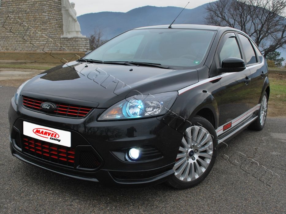 Спойлер за предна броня за FORD FOCUS II ФЕЙСЛИФТ №060804