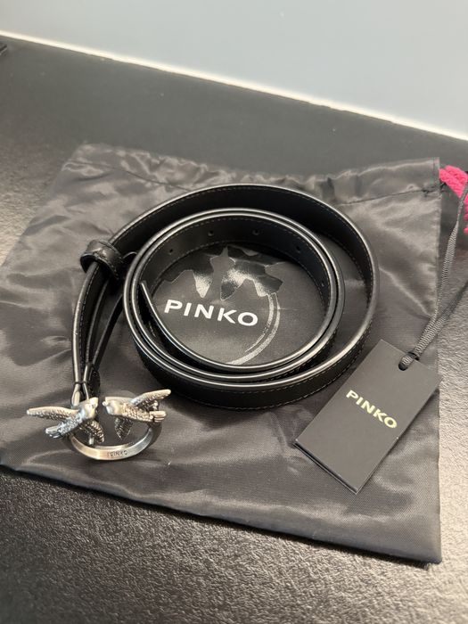 Колан PINKO естествена кожа