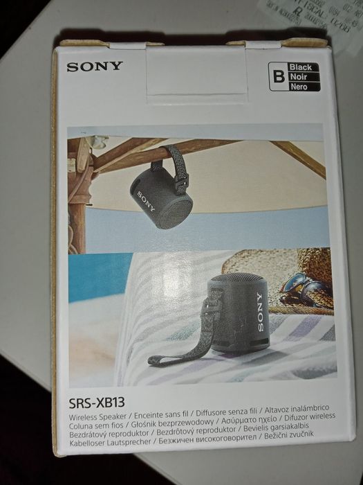 Boxa portabila SONY SRS-XB13, Extra Bass, Fast-Pair, Clasificare IP67,