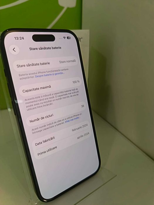 (AG41) Telefon Apple iPhone 15 B49142 - Garantie 2 ani!