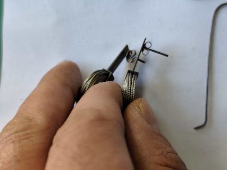 Сребърни обеци 925