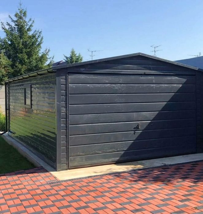 Construim garaje auto la comada pe structura metalica