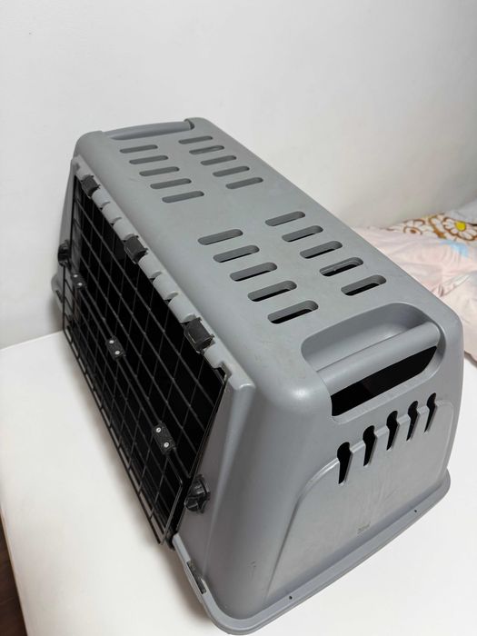 cusca transport caine talie medie si mica 70x50 cm foarte rezistenta