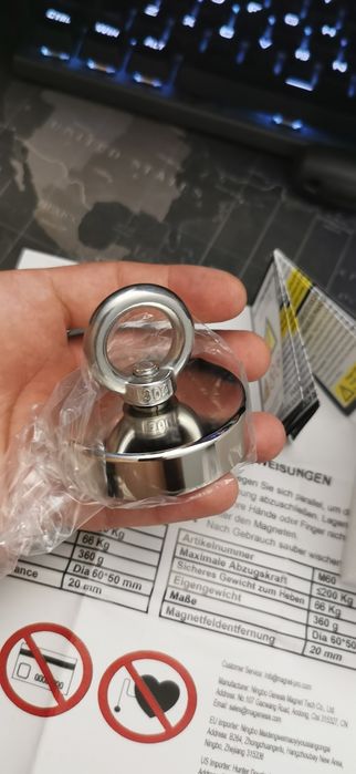 Magnet puternic 60mm