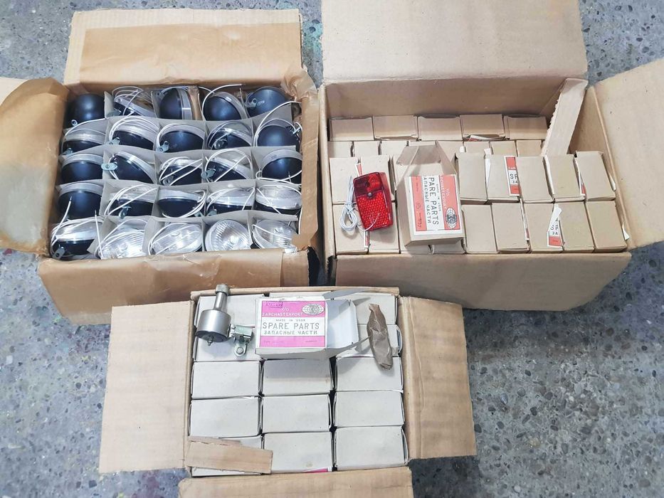 Фар стоп и динамо за велосипед Балкан Балканче  Руски MADE IN USSR