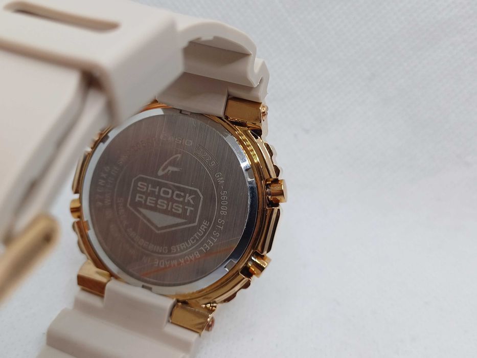 Ceas unisex Casio g shock gm 5600sg Metal Gold-Jely Nou,Garantie 2 ANI