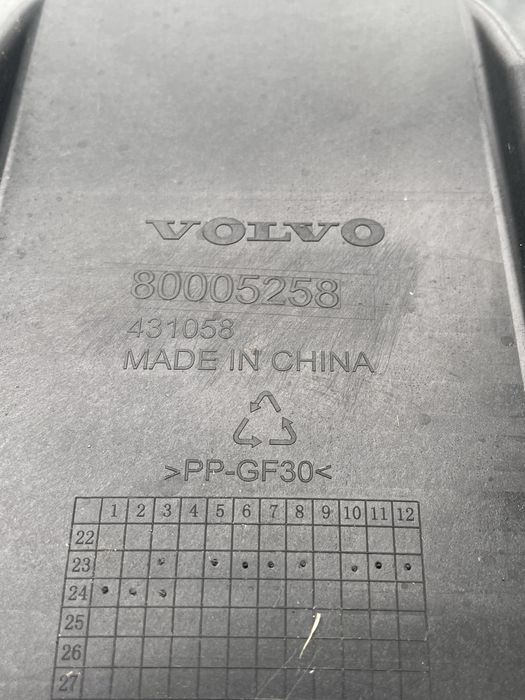 Deflector + grile aer active Volvo EX30 80005258 VOLVO