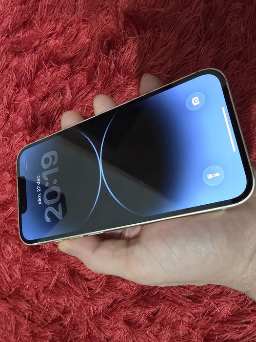 -Iphone 14, ca Nou, 128Gb, 6Ram, Silver, ireprosabil, bat-88%, doar te