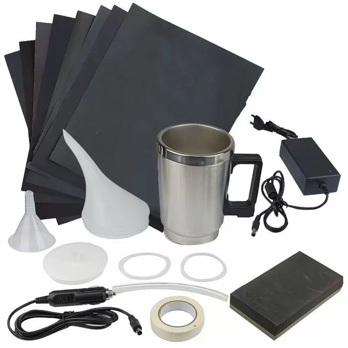 Kit polimerizare restaurare faruri auto cu polimer lichid 600 ml Nou