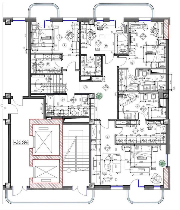 Эксклюзивная квартира В ЖК PARKWOOD ( ПАРКВУД ) Дуплекс 3 х уровневый