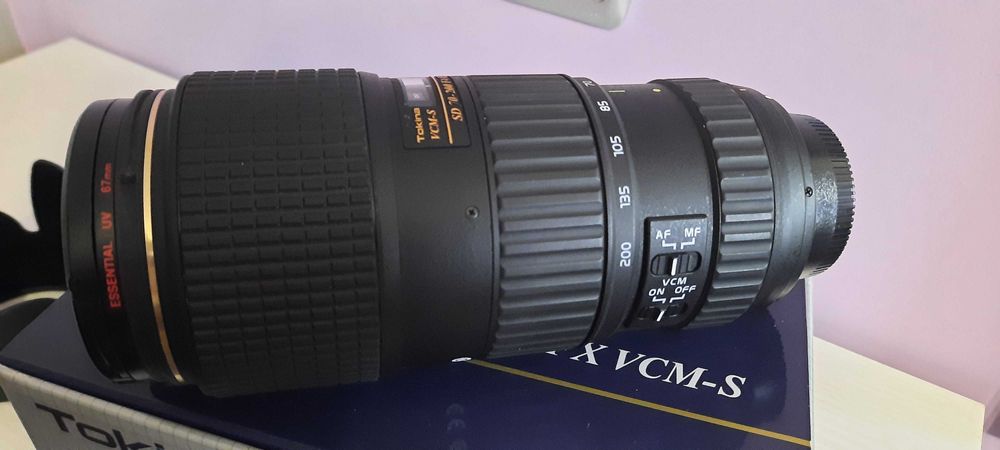 Обектив Tokina AT-X 70-200mm F/4 FX VCM-S за Nikon