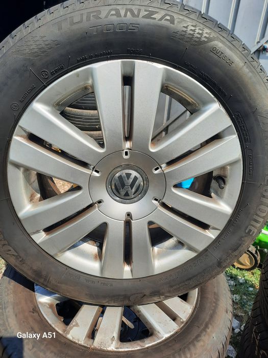 Ляти джанти с гуми 5×112,16цола