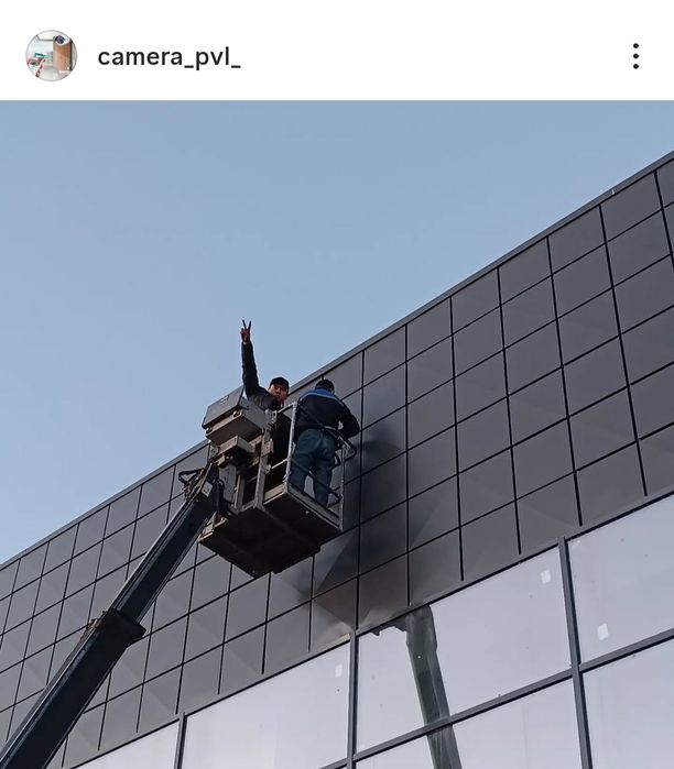 Установка камер видеонаблюдения