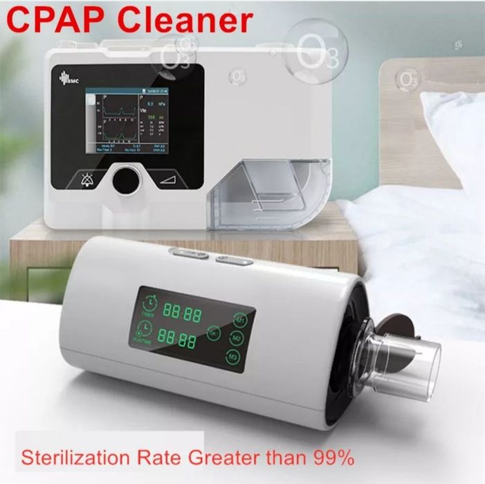 CPAP APAP BIPAP masca ozon dezinfectare igienizare bacterii germeni