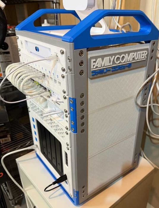 Rack 10" pentru Homelab – Rack V2 Heavy Duty