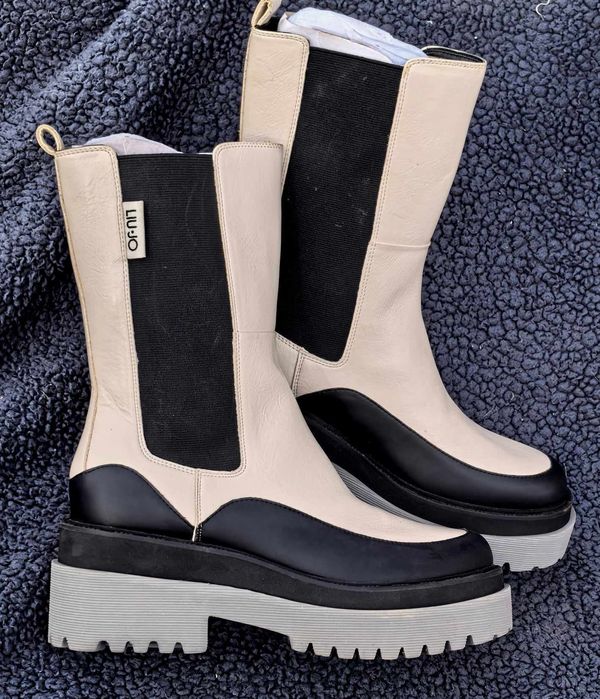 Liu Jo оригинални дамски боти челси еко кожа 39 номер