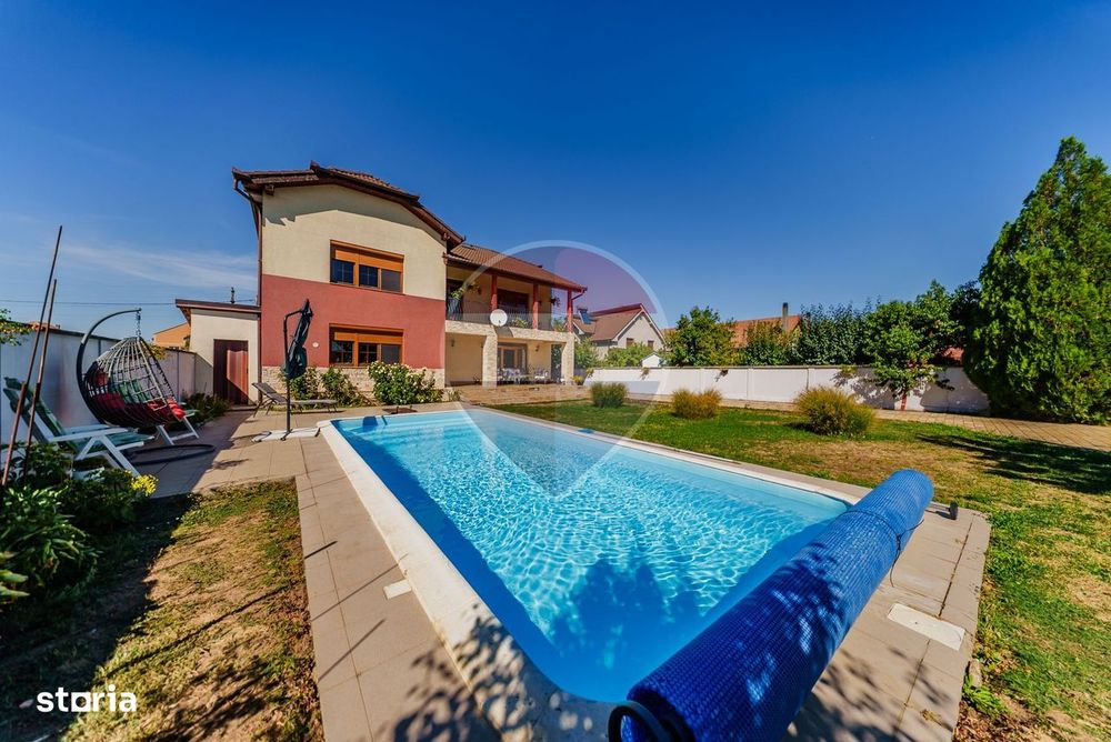 Vilă premium cu piscină și garaj | 360 mp | Teren 1.030 mp