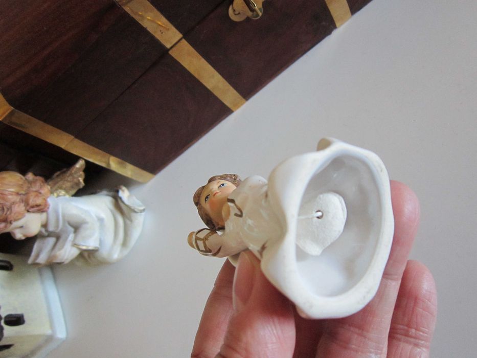 cadou Craciun Ingeri cu ochii albastrii Germania 1980