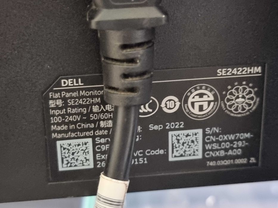 Монитор Dell SE2422H  23.8"