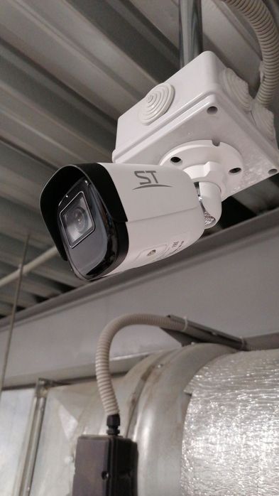 Монтаж камер видеонаблюдения