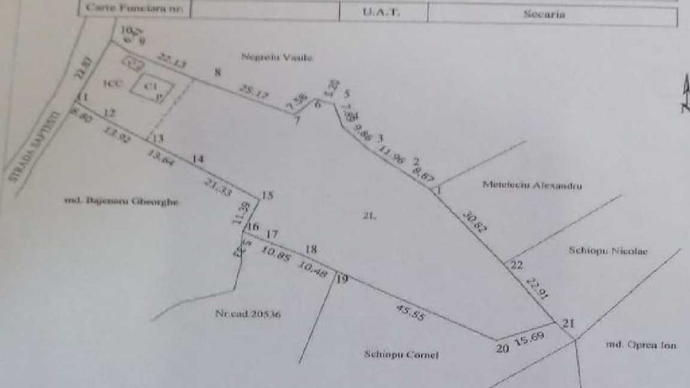 Casa batraneasca cu teren livada intravilan/extravilan 9032mp