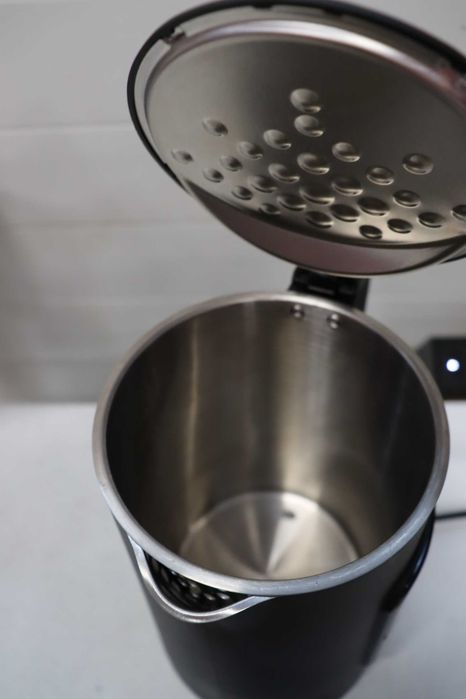 Чайник кана EMERIO, Неръждаема стомана 1,7L, 40-100C, Дисплей, 2200W