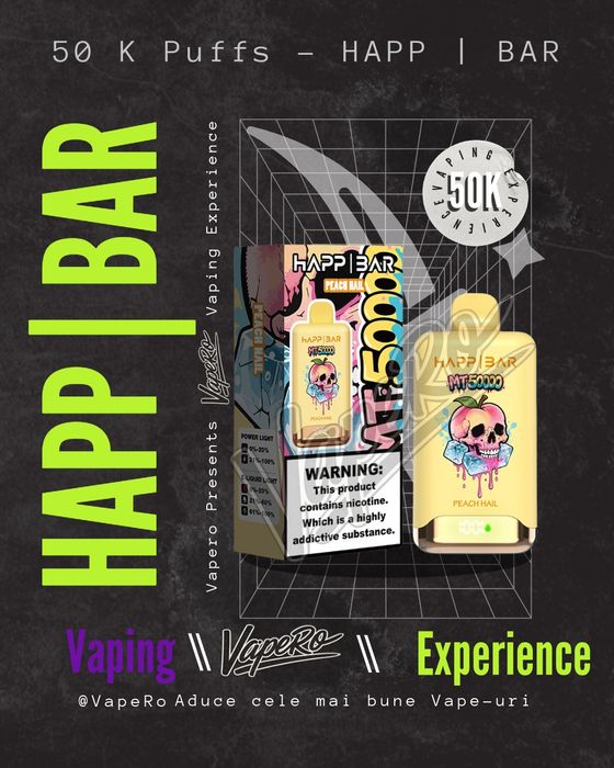 Vape Happ I Bar MT 50K - Puffuri Reale