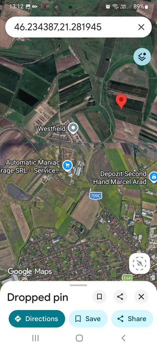 Teren extravilan agricol 1 Ha langa Westfield