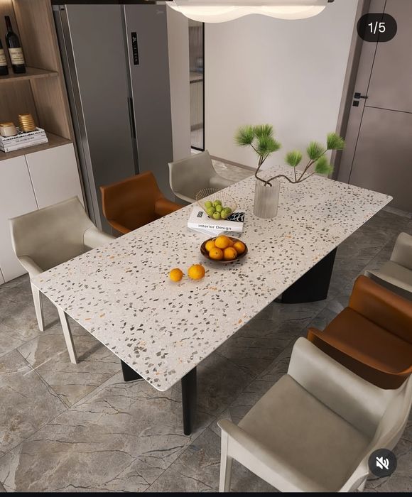 Изготовление СТОЛЫ  из керамогранита