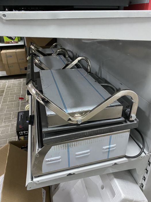 Прижимной гриль, тостер