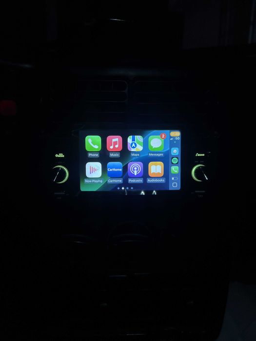 Медия за кола, Дисплей 5инча, 1Din, CarPlay & Android Auto,Камера